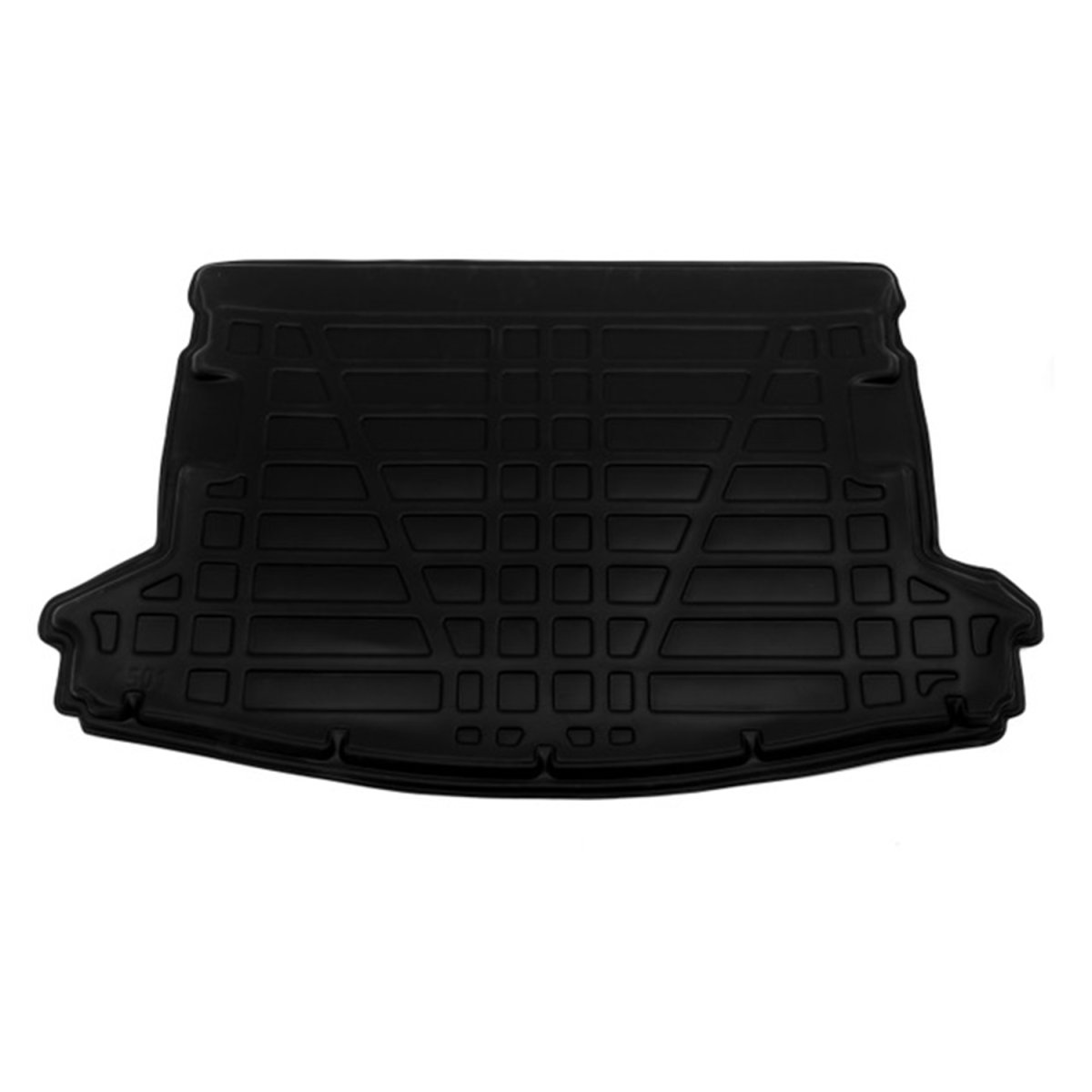 Subaru XV Crosstrek Trunk Mat - Omac - TPE - Black - 2013-2015